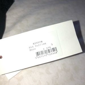 Black Sandro dress never worn with lace size 1